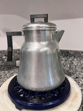 Vintage Wear-Ever TACUCo Aluminum Coffee Percolator No 3012